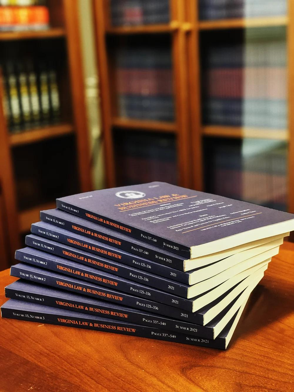 individual — Virginia Law & Business Review